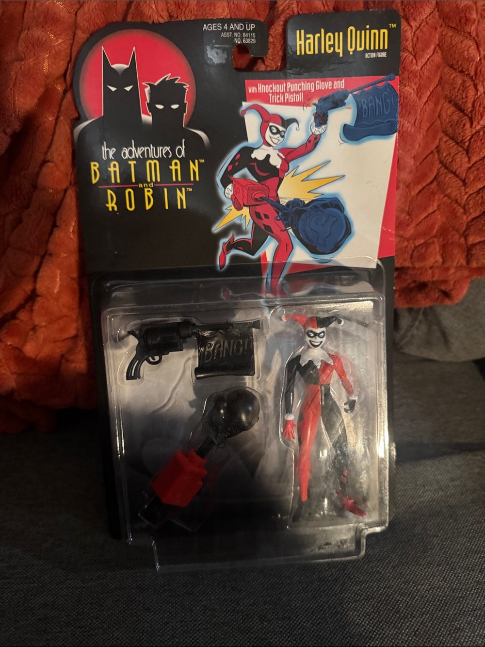 VINTAGE 1997 Kenner Harley Quinn Action Figure – Batman & Robin Series –MOC New!